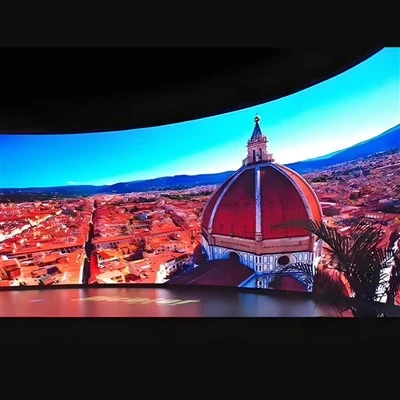 Pantalla LED flexible y suave para interiores