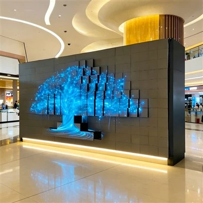 Pantalla LED cinética